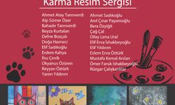 Minik Sanatçılardan “Harika Kediler” Resim Sergisi