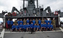 MSÜ Deniz Astsubay MYO Öğrencileri Açık Deniz Eğitimlerini Sürdürüyor