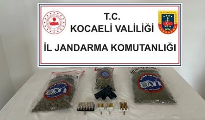 Kocaeli'de 14 Yıl Cezası Bulunan Şahıs Yasa Dışı Maddeyle Yakalandı