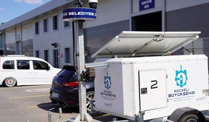 Trafik düzenlemeleri bu kameralarla yapılıyor