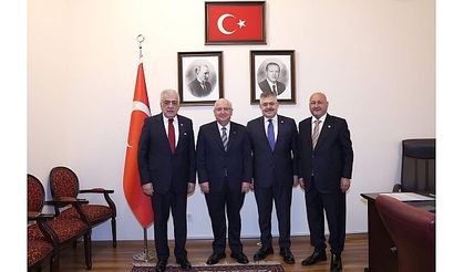 Veysel Tipioğlu’ndan Milli Savunma Bakanı Güler’e ziyaret