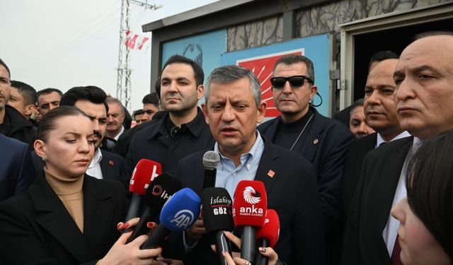 CHP Genel Başkanı Özgür Özel Gaziantep’te: “Depremzedelerin Sorunlarını Dile Getirmeye Devam Edeceğim”