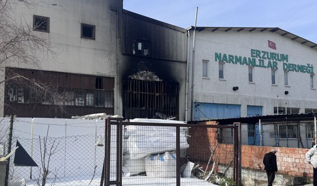 Bursa’da Dekoratif Yapı Malzemeleri Üreten İşletmede Yangın Paniği