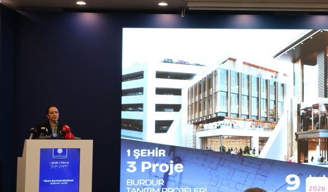 Burdur’da “1 Şehir 3 Proje” Tanıtıldı: Cumhuriyet Meydanı Yeniden Şekilleniyor