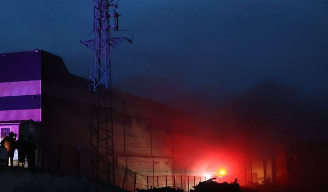 Kırklareli’nde Süt Ürünleri Üretim Tesisinde Yangın Paniği