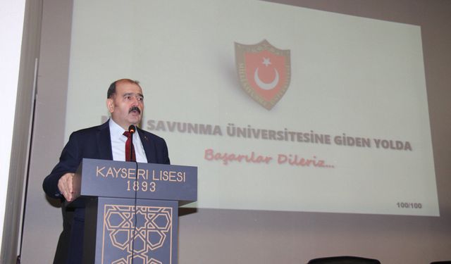 MSÜ Rektör Yardımcısı Prof. Dr. Talat Canbolat, Kayseri ve Develi’de Lise Öğrencileriyle Buluştu