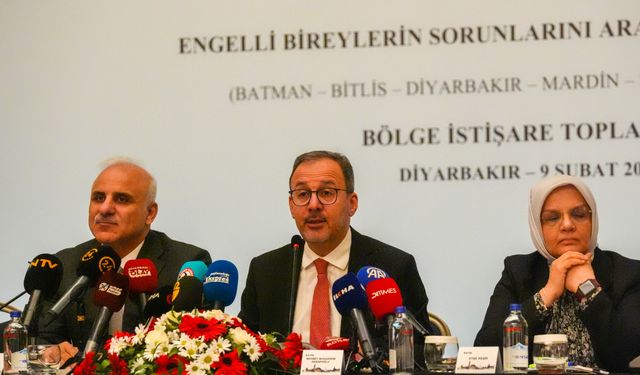TBMM Engellilerin Sorunlarını Araştırma Komisyonu Diyarbakır’da Toplandı
