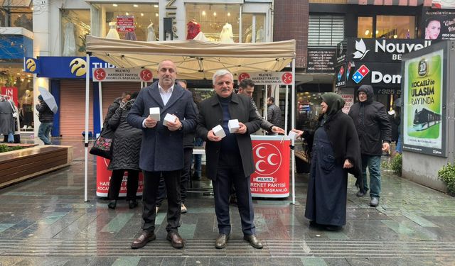 MHP Kocaeli’den kandilde anlamlı etkinlik