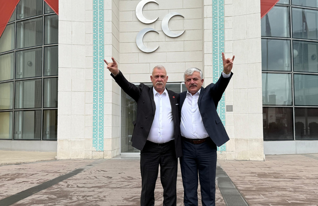 MHP Kocaeli İl Başkanı Batı ve Gebze İlçe Başkanı Öztürk'ten Genel Merkez Ziyareti