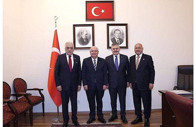 Veysel Tipioğlu’ndan Milli Savunma Bakanı Güler’e ziyaret